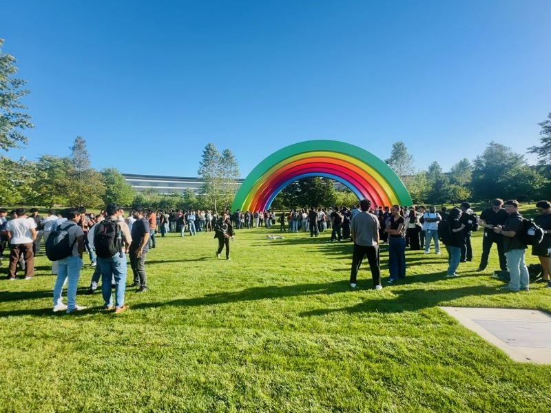 Apple Park Rainbow